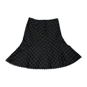 Express Gingham Maxi Skirt